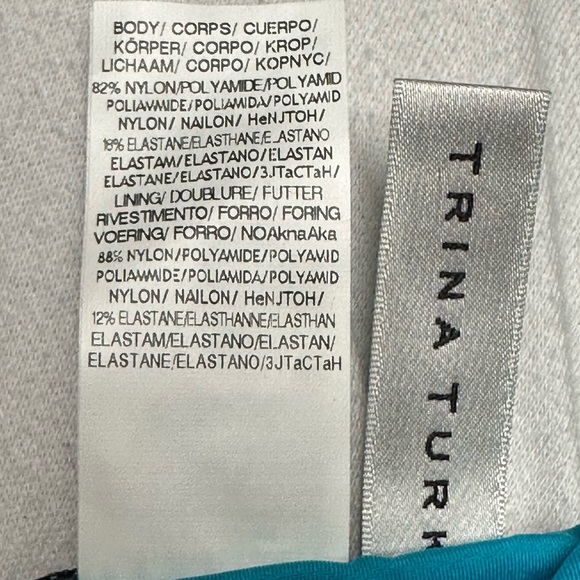 Trina Turk swim and spa Nepal black multicolor paisley print bikini bottom - Picture 11 of 11